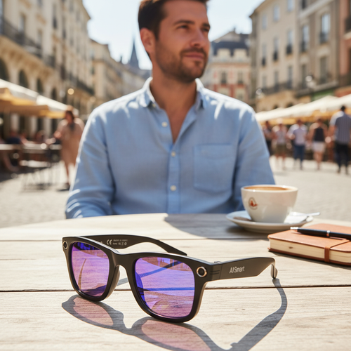 AI Smart Camera Glasses