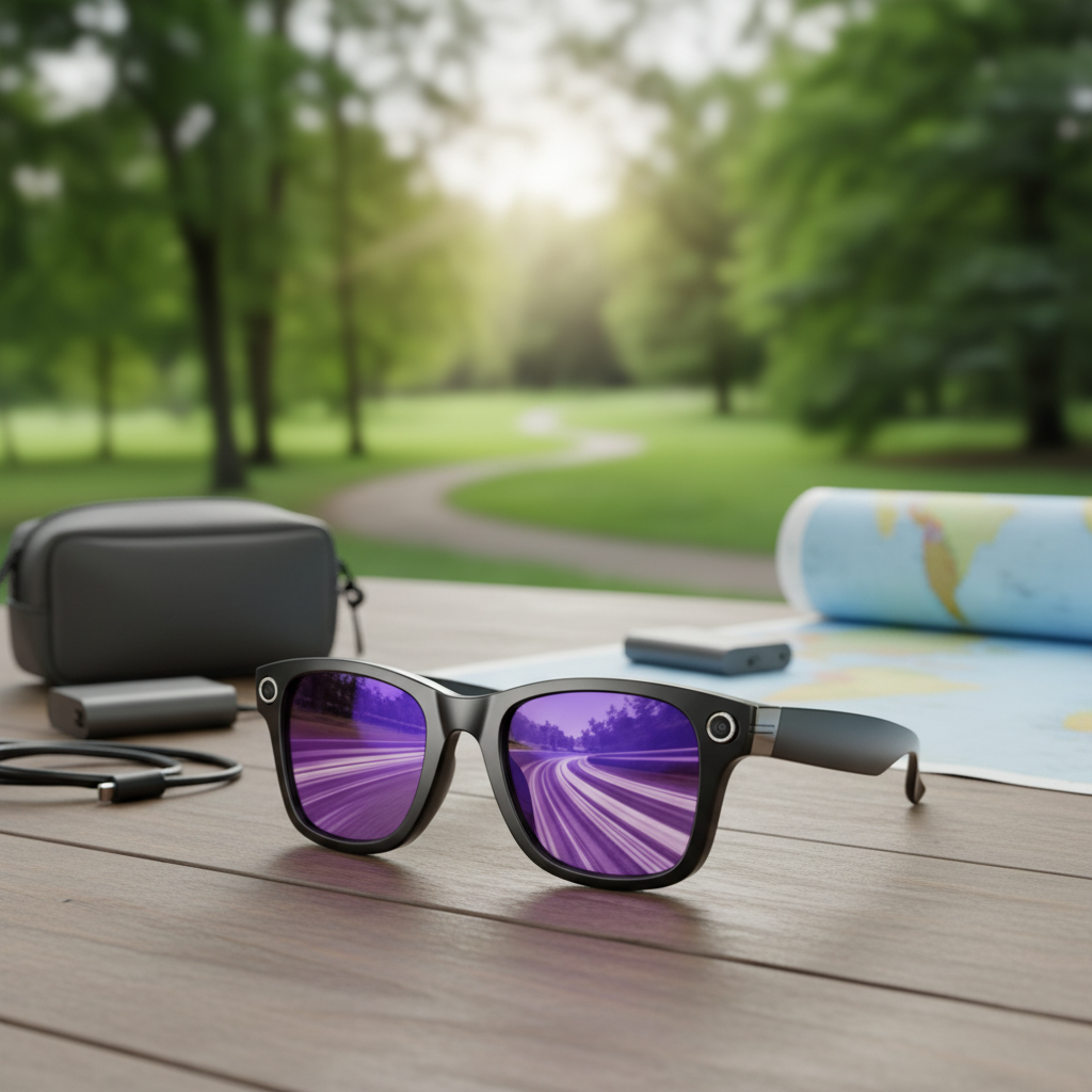 AI Smart Camera Glasses
